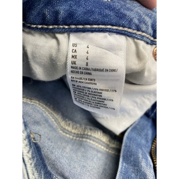 American Eagle Jean Shorts Size 4 Women's shorts - Picture 3 of 10